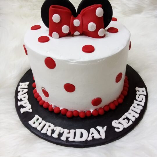 Mickey Mouse Theme Cake
