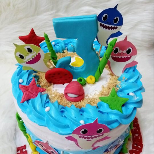 Baby Shark Theme Cake | Customize Cake | Birthday Cake