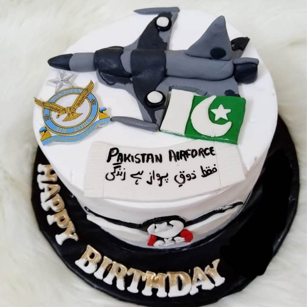 Pak Airforce Theme Cake