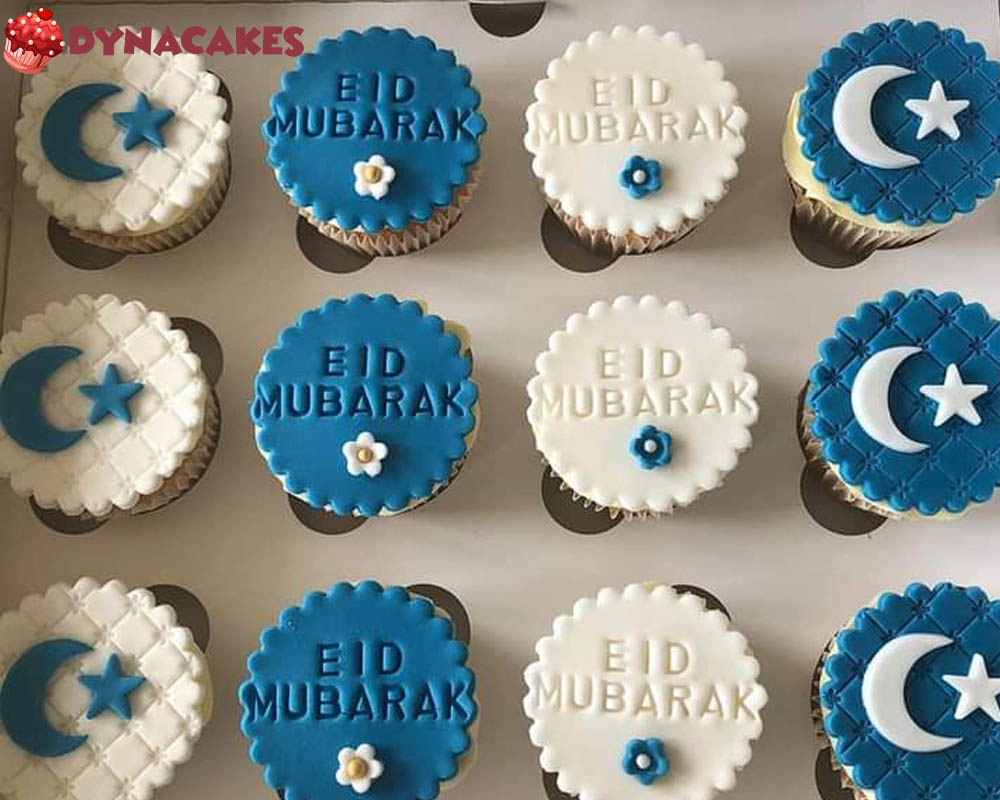 Eid theme full fondant cupcakes
