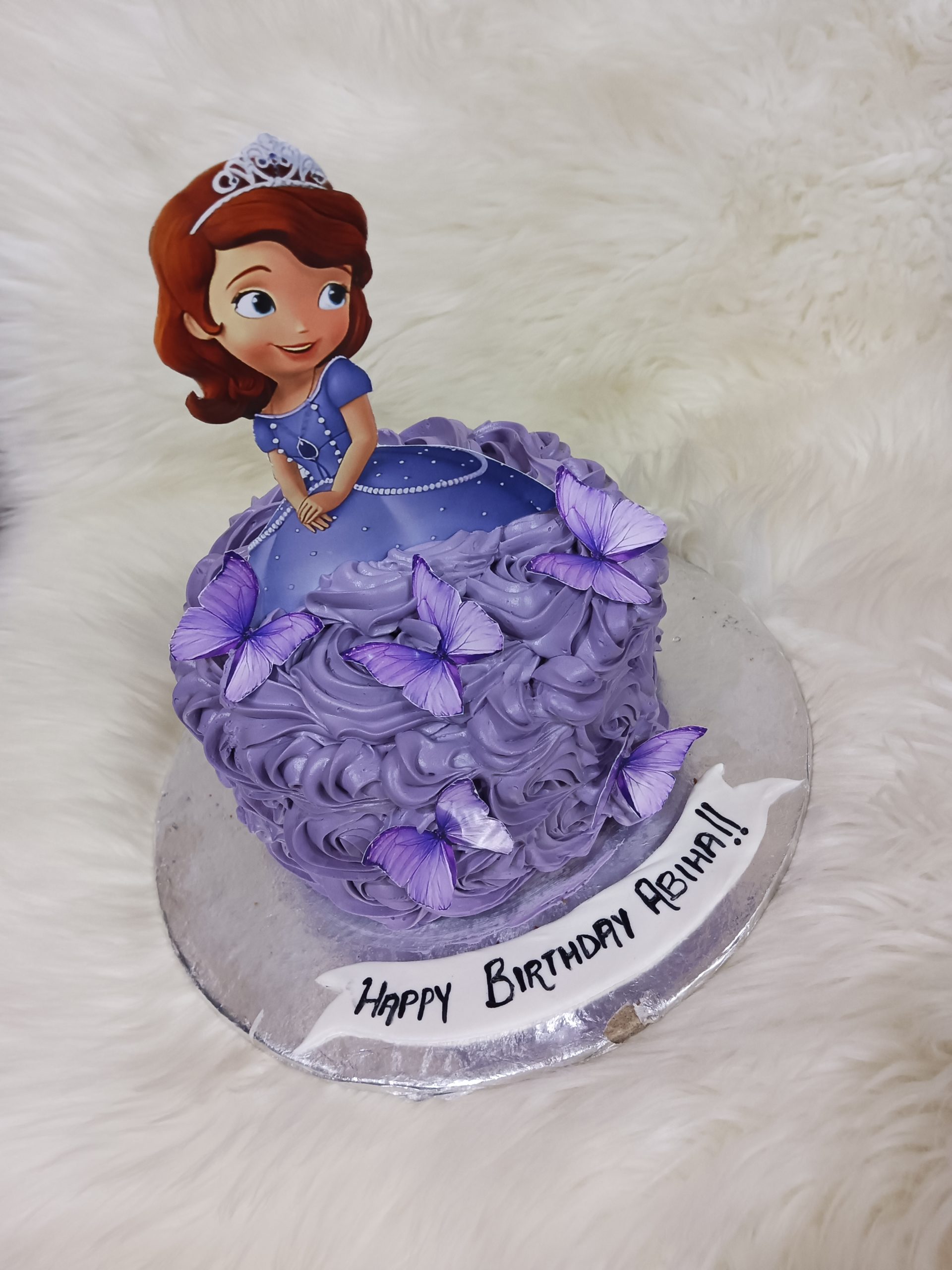 Princess Sofia cake with topper | Charly's Bakery | Flickr