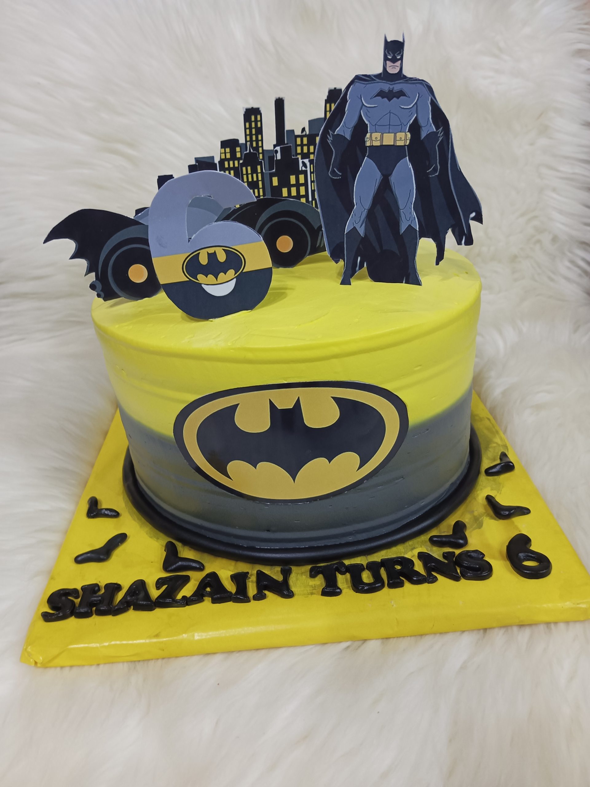 Batman 5th Birthday Cake - Cakey Goodness