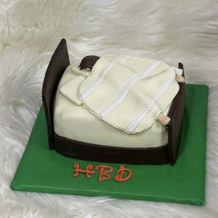 Lazy boy theme full fondant cake