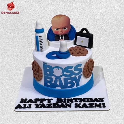 Boss baby cake