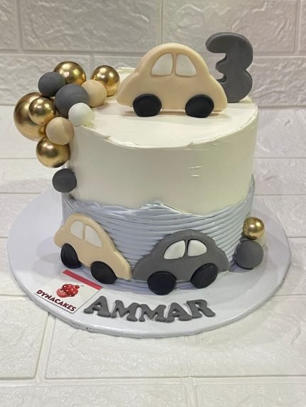 Car Lover’s Birthday Cake
