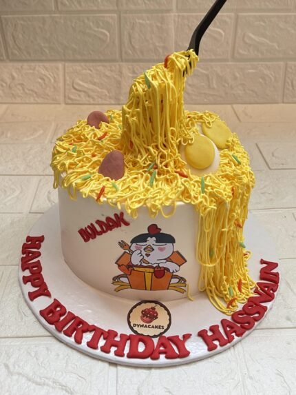 3D Ramen Noodles Cake