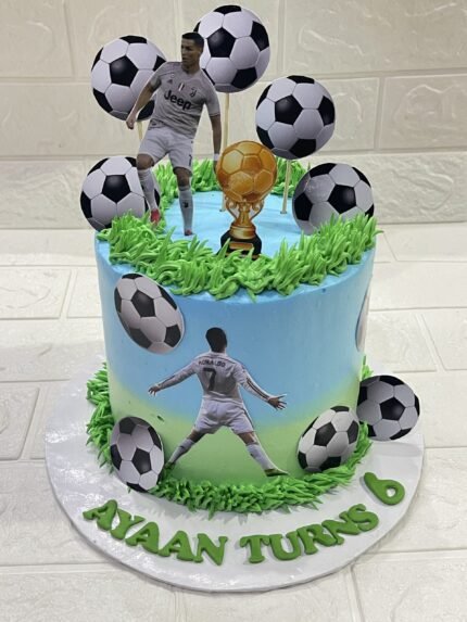 Kids Football Theme Cake