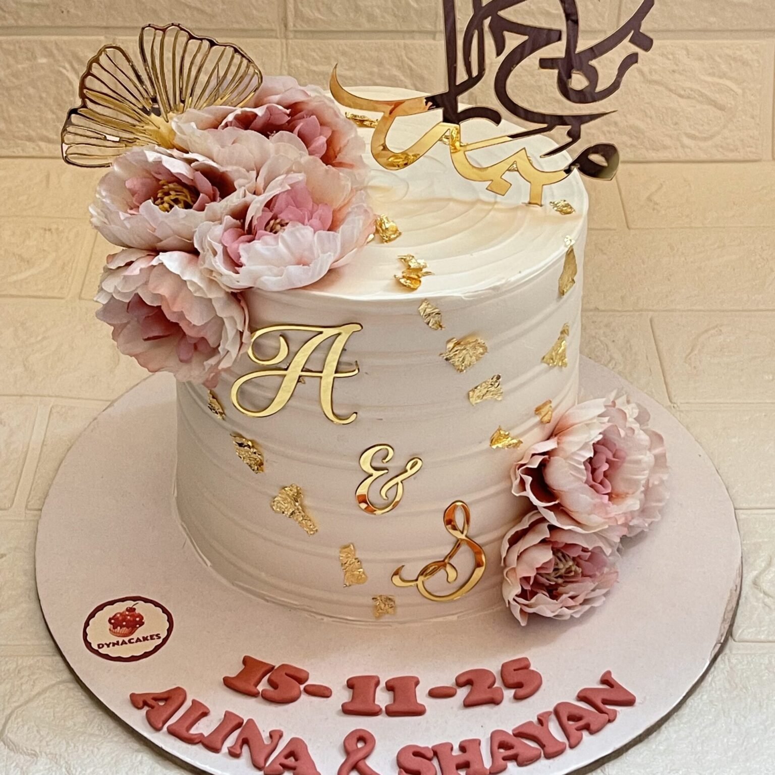 Nikkah Theme Cake in Karachi
